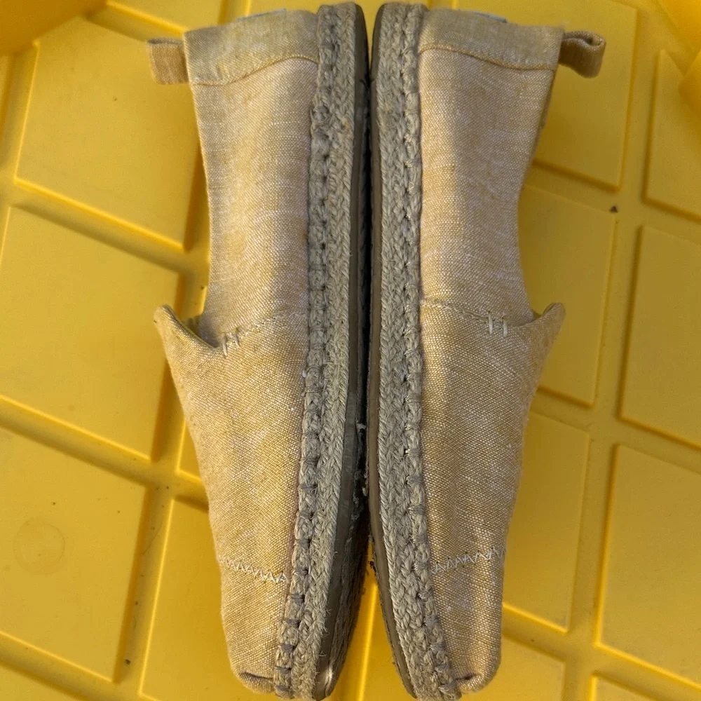 Toms Women's Light Yellow Espadrilles